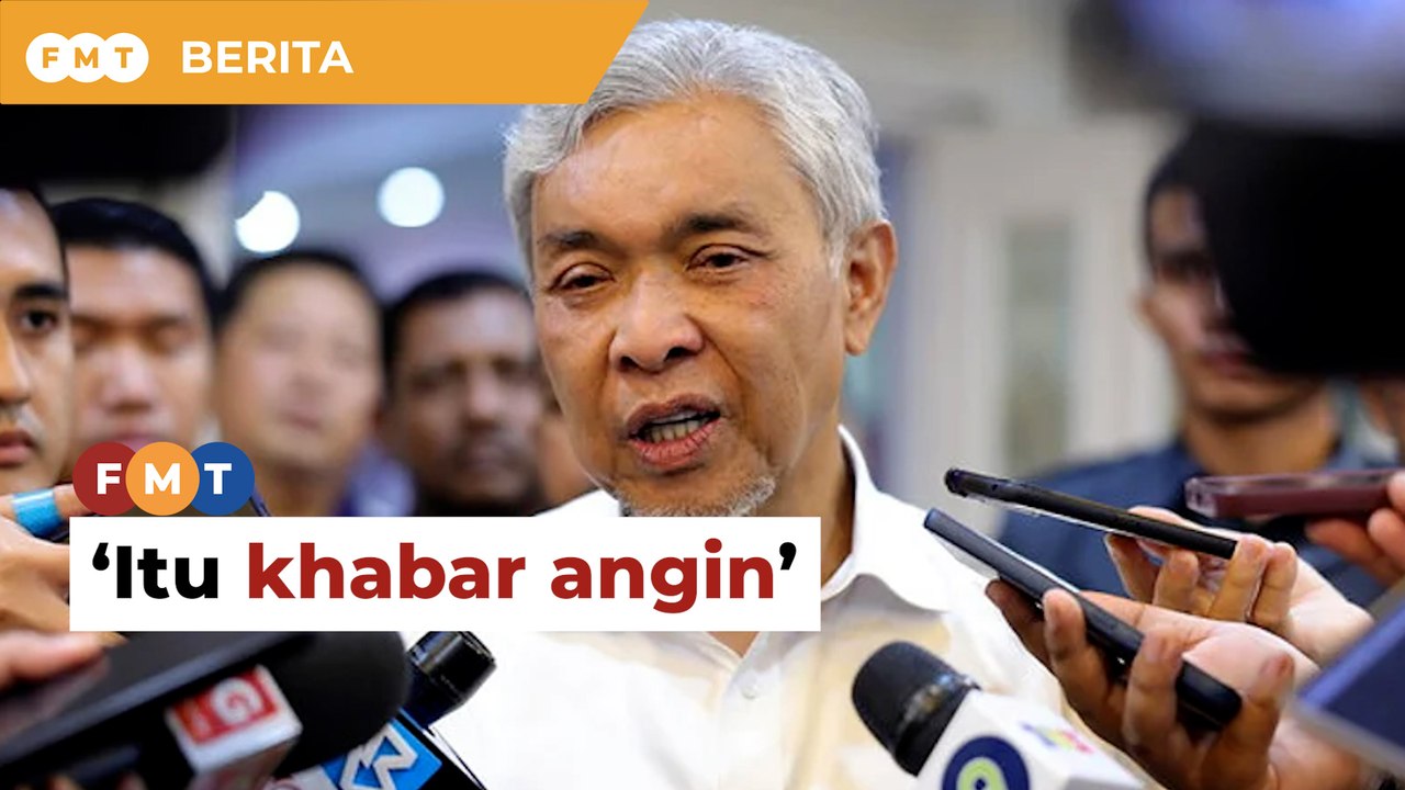 ‘Itu khabar angin’, Zahid jawab dakwaan 7 Ahli Parlimen BN mahu kosong kerusi