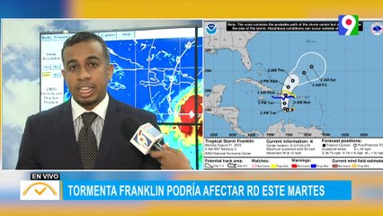Tormenta Franklin podría afectar RD este Martes | El Despertador SIN