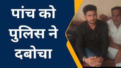 चूरू:नाकाबंदी तोड़कर फरार हुए बदमाश, देखें पुलिस ने फिर यूं दिखाई हवालात