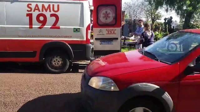 Vítima sofre convulsão e é socorrida pelo Samu no Pioneiros Catarinenses