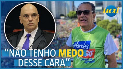 Malafaia diz não ter medo de Alexandre de Moraes em Marcha para Jesus