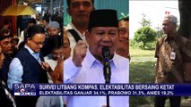 Survei Litbang Kompas Tunjukan Elektabilitas Ganjar, Prabowo, dan Anies