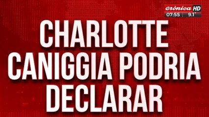 Empresario descuartizado: Charlotte Caniggia podría declarar en la causa
