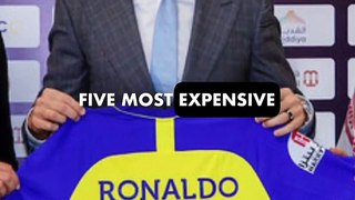 5 Most Expensive Football Transfers In 2023_24 ⚽️ #football #soccer #shorts