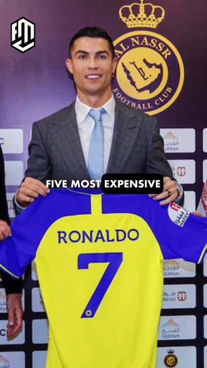 5 Most Expensive Football Transfers In 2023_24 ⚽️ #football #soccer #shorts
