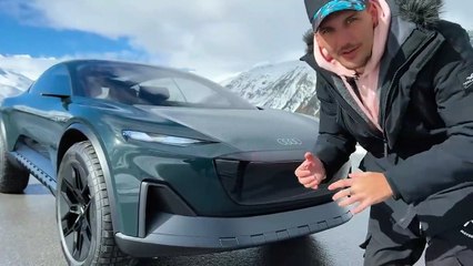 New Audi with augmented reality technology!