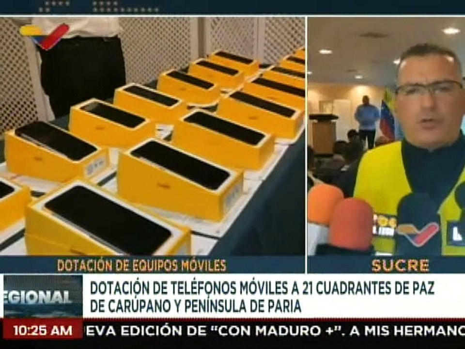 Cuadrantes de Paz fueron favorecidos con dotación de equipos móviles para la defensa tecnológica