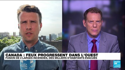 Canada : des dizaines de milliers d'habitants priés de fuir les feux de forêt "extrêmes"