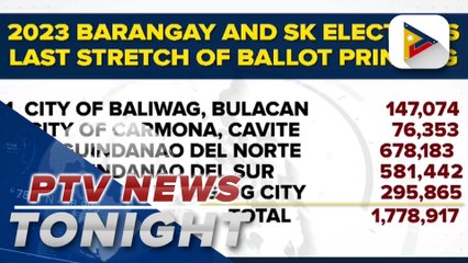 Last stretch of ballot printing for BSKE kicks off