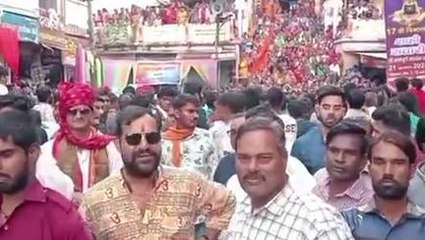 मनासा: नगर मे निकाली मंशापूर्ण महादेव की 17 वीं शाही सवारी, उमड़ा जन सैलाब