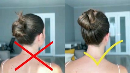 MESSY VOLUMINOUS BUN TUTORIAL