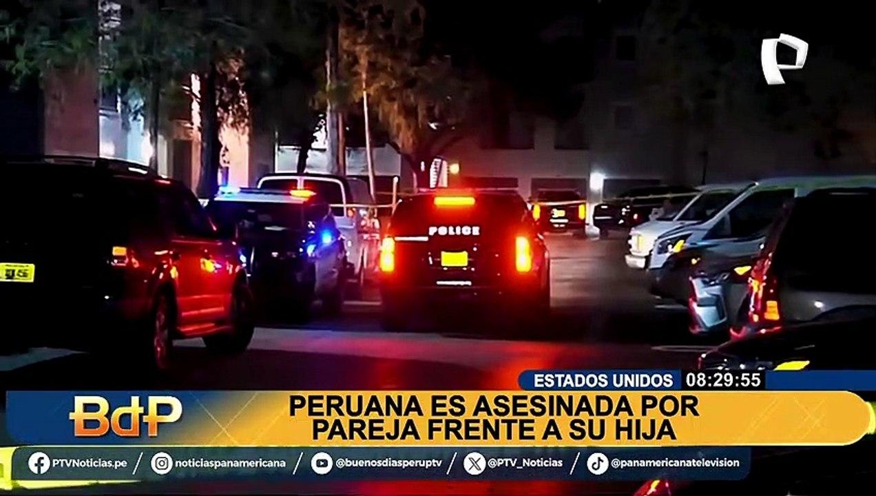 Estados Unidos: peruana es asesinada por su pareja en presencia de su pequeña hija