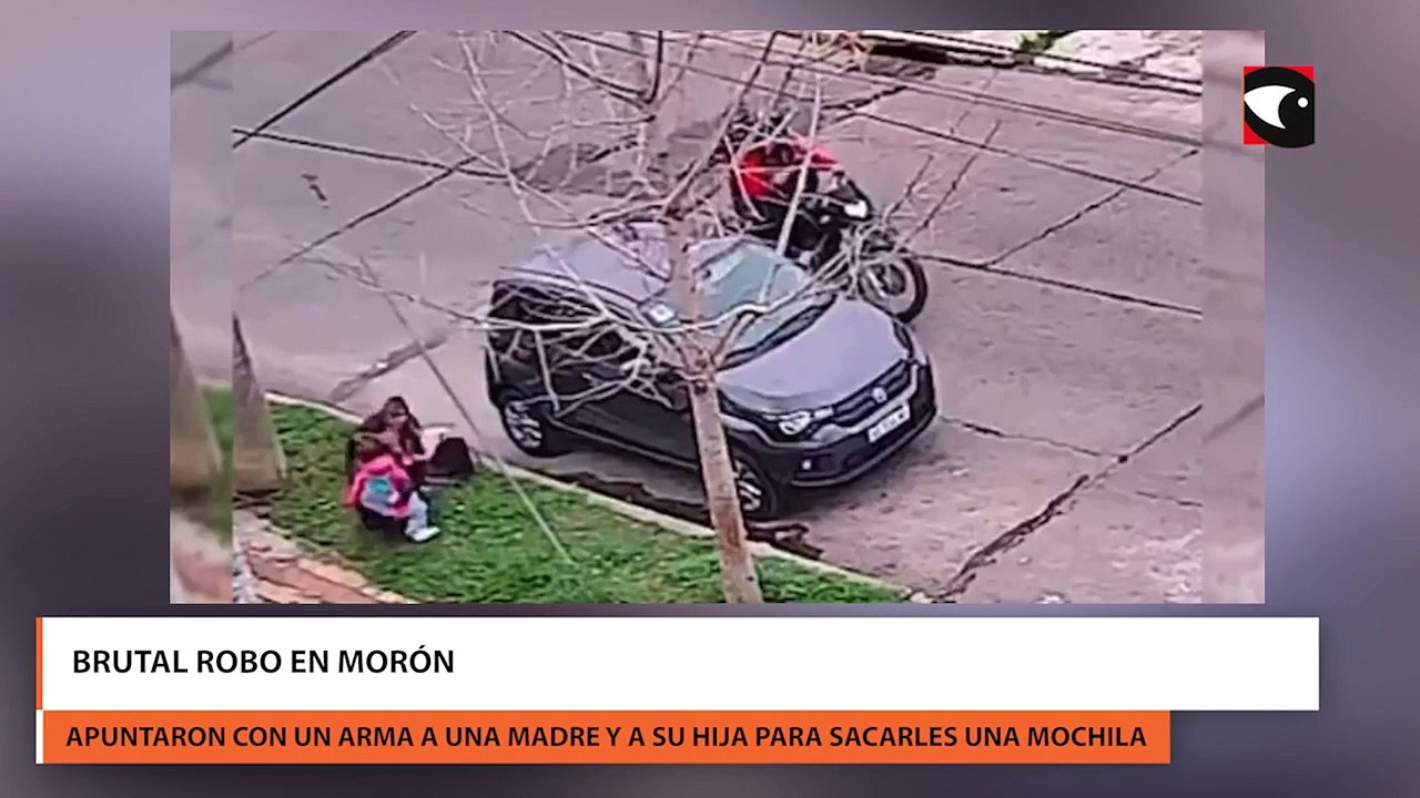 Brutal robo en Morón