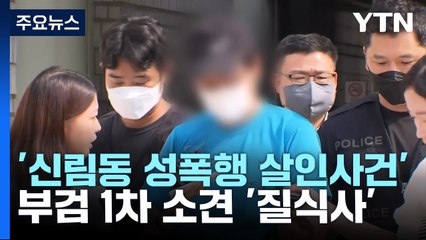 '신림동 성폭행 살인사건' 신상공개 내일 결정...1차 구두소견 '질식사' / YTN