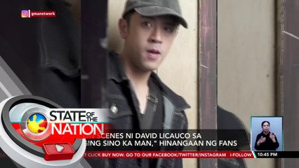 Action scenes ni David Licauco sa "Maging Sino Ka Man," hinangaan ng fans | SONA