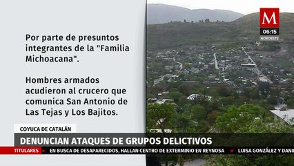 Integrantes de 'La Familia Michoacana' atacan diversos puntos en Guerrero