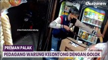Preman Palak Pedagang Warung Kelontong dengan Golok di Bandung