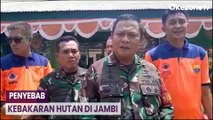 Satgas Karhutla Jambi Ungkap Penyebab Kebakaran Hutan