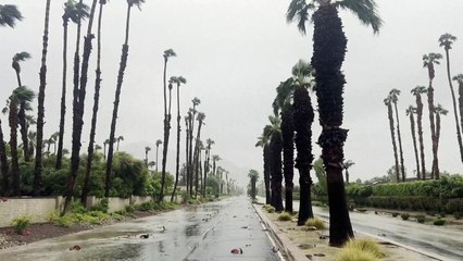 La tormenta tropical Hilary desata lluvias récord en California