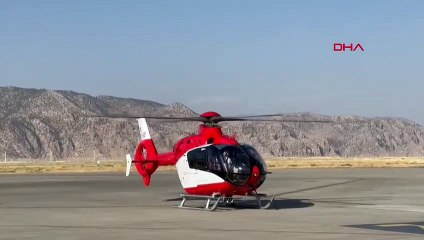 Şırnak'ta Kanser Şüphesiyle Ambulans Helikopterle Sevk