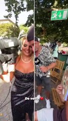 Fanny Rodrigues e Jorge Frade aparecem juntos em diversas fotografias.