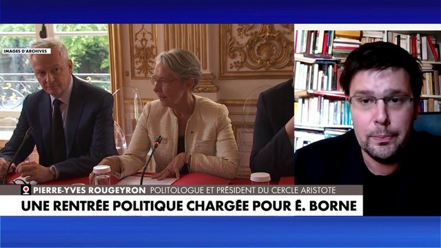 Pierre-Yves Rougeyron à propos de la rentrée politique : «C'est une rentrée qui ne va pas être extrêmement sportive. Néanmoins, personne n'aimerait être à la place d'Élisabeth Borne»