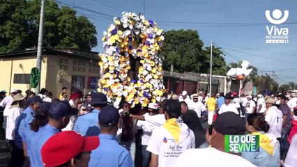 Culminan las Fiestas Agostinas con la despedida de Santo Domingo de Abajo