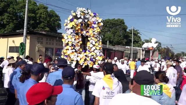 Culminan las Fiestas Agostinas con la despedida de Santo Domingo de Abajo