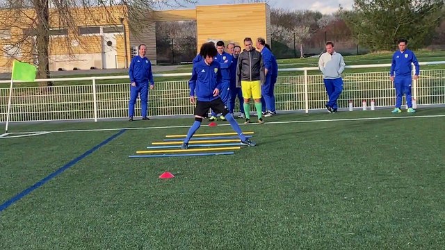 Séance d'entrainement du 2 mars 2020 du Sport Adapté