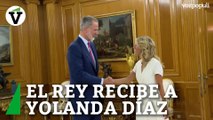 El Rey recibe a Yolanda Díaz en la Zarzuela