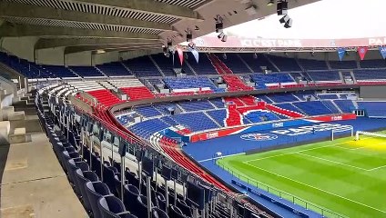 Stage de Février 2020 Parc des Princes vue du terrain de la tribune "BORELLI"
