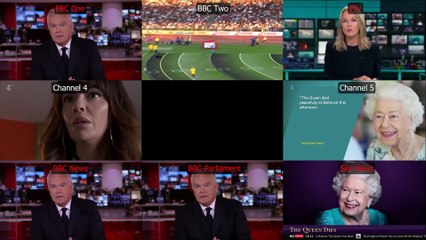 The death of Queen Elizabeth II: how the news broke on UK TV