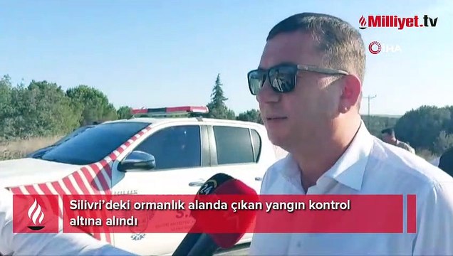 Silivri’deki ormanlık alanda çıkan yangın kontrol altına alındı