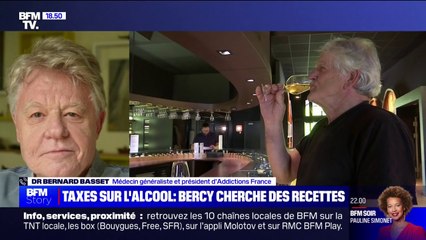 Taxes sur l'alcool: "Agir sur le prix via les taxes, c'est agir sur la consommation et les conséquences sanitaires que la collectivité supporte" pour le docteur Bernard Basset (Addictions France)
