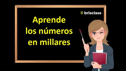 Aprender los números en millares