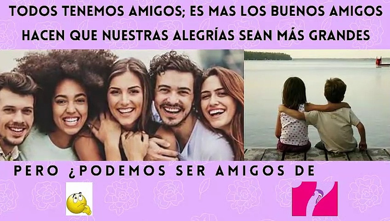 AMIGOS DE DIOS...