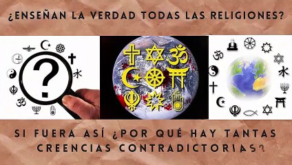 APRUEBA DIOS TODAS LAS RELIGIONES?...