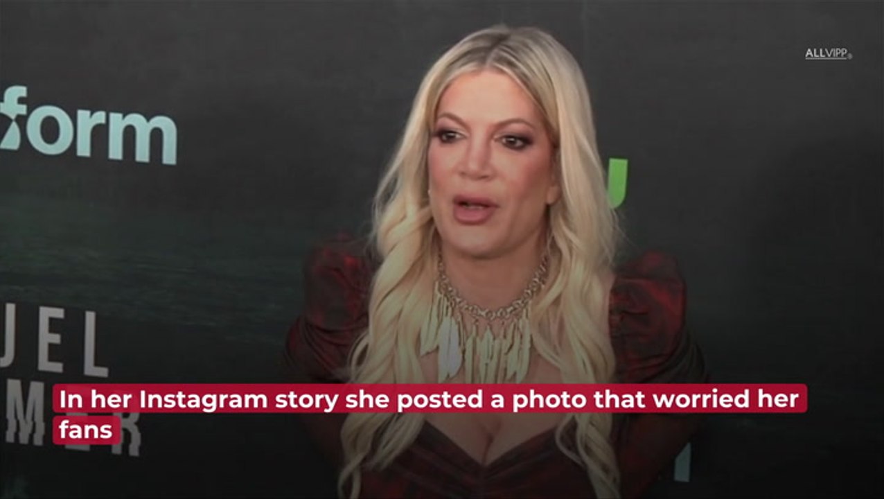Concern For Tori Spelling After Hospitalization