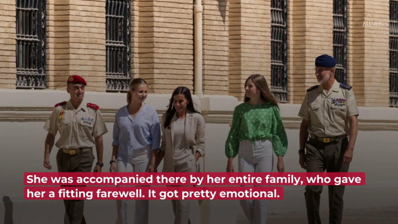 Princess Leonor Of Spain Officially Starts Three-Year Military Training