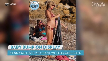 Sienna Miller Is Pregnant! Actress Expecting Second Baby as She Shows Off Bump While on Vacation (Exclusive)