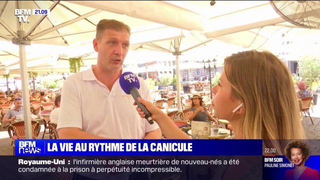 Les nuits sont extrêmement chaudes, on a vraiment du mal à récupérer : Les Français contraints de vivre au rythme de la canicule