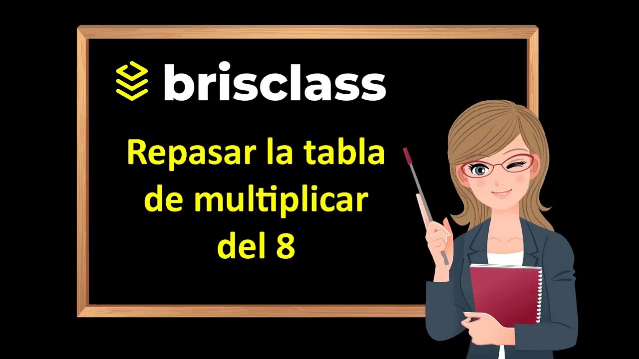 Repasar la tabla del 8