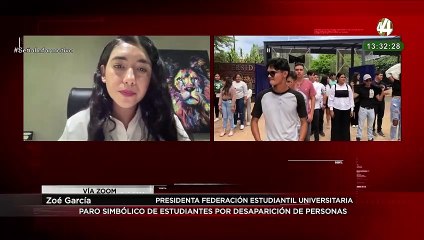 Zoé Robledo habla del paro simbólico estudiantil UdeG para exigir alto a la violencia en Jalisco