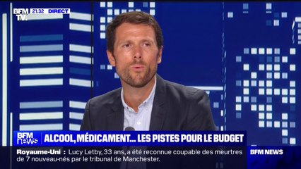 Taxes sur l'alcool: "Un pays ne peut pas dépenser durablement plus que ce qu'il ne gagne", pour Mathieu Lefèvre (Renaissance)