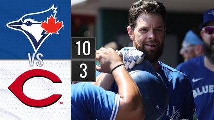 Resumen Azulejos de Toronto vs Rojos de Cincinnati / MLB 20-08-2023