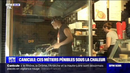 Canicule: les métiers pénibles à l'épreuve de la chaleur