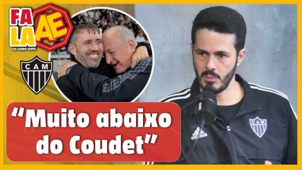 Fael: 'Atlético de Felipão está muito abaixo de Coudet'