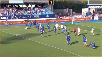 TOP 14 Saison 2023/2024 J01 - Résumé Castres Olympique-Section Paloise