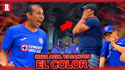 ¡AQUÍ TODO SIGUE IGUAL! | El COLOR Cruz Azul vs Santos