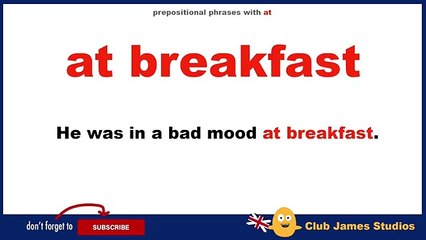 Phrases with the word AT in Daily English jhonatan